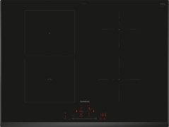 Siemens iQ500 ED751HSC1E, Black, Built-in, 70 cm, Zone induction hob, Glass-ceramic, 4 zone(s)