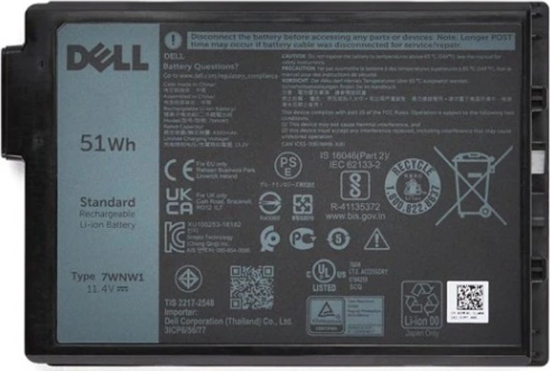 Origin Storage 451-BCHV akumulátor przemysłowy Litowo-jonowa (Li-Ion) 4254 mAh 11,4 V