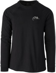 Helikon-Tex T-shirt Long Sleeve (Helikon-Tex Logo) - Čierny