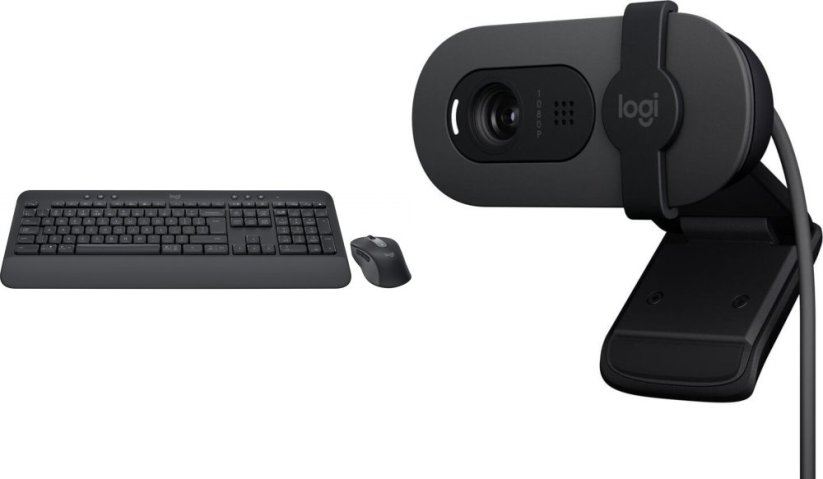Logitech MK650 (920-011004) + Brio 100 (960-001585)