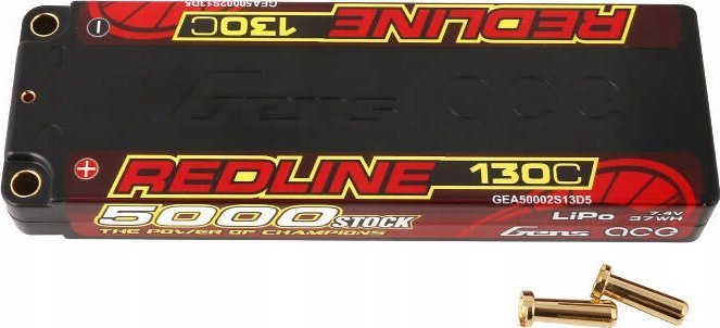 Gens Ace akumulátor Gens ace Redline Series 5000mAh 7.4V 130C 2S1P HardCase 56# HV Lipo