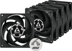 Arctic P8 PWM PST 5-pack Czarny (ACFAN00154A)