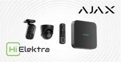 Ajax Kamera HL - kopułka TurretCam (5 Mp/4 mm) (8EU) - white