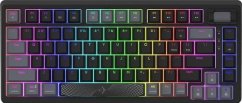 AQIRYS AQIRYS Klawiatura mechaniczna 75%/81 klawiszy przewodowa ADARA MINI LE black/grey