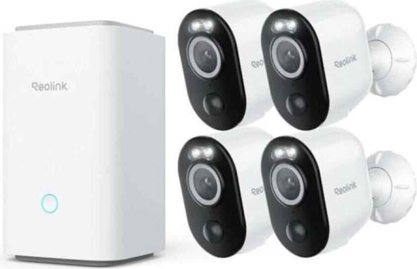 Reolink Reolink Home Hub + 4x Argus 3 Ultra 4K | 8MP | Battery | IP65