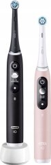 Oral-B Oral-B iO Series 6 -sähköhammasharja, tuplapakkaus, musta / pinkki