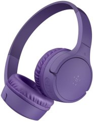 Belkin Belkin SoundForm Mini Sada słuchawkowy Przewodowy i Bezprzewodowy Opaska na głowę Połączenia/muzyka Bluetooth Fialový
