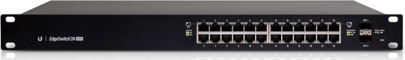 Ubiquiti | Switch | ES-24-250W | Web managed | Rackmountable | 1 Gbps (RJ-45) jungtys quantity 24 | SFP jungtys quantity 2 | 12 mėn.