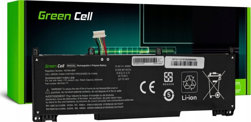 Green Cell Bateria Green Cell RH03XL M02027-005 do HP ProBook 430 G8 440 G8 445 G8 450 G8 630 G8 640 G8 650 G8