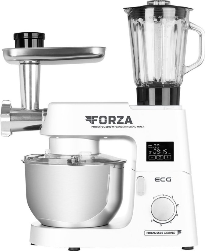 ECG Food processor ECG FORZA 5500 Giorno Bianco