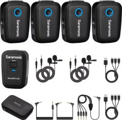 Saramonic Blink500 T4 MIKROFONY BEZPRZEWODOWE KRAWATOWE DO FotoaparátU KAMER