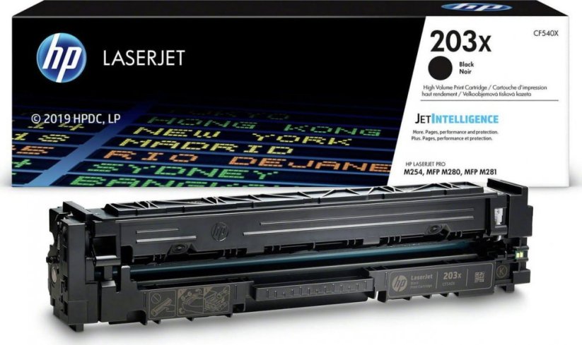HP 203X Black Originál  (CF540X)