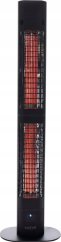 Sunred SUNRED | Heater | RD-DARK-3000L, Valencia Dark Lounge | Infrared | 3000 W | Number of power levels | Suitable for rooms up to m² | Black | IP55