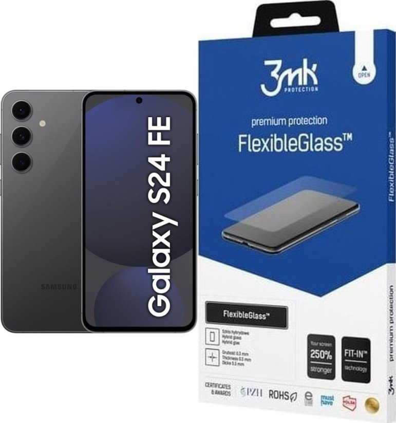 Samsung Galaxy S24 FE 5G 8/256GB Grafitový(SM-S721BZKGEUE) + FlexibleGlass