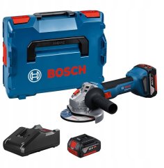 Bosch GWS18V-8 SZLIF KĄT (125mm  2x5.0Ah LB)