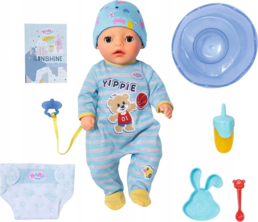 Zapf BABY born® Bábika bobas Little Boy 36cm 835692 ZAPF