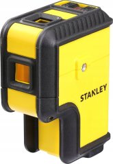 Stanley Stanley 3 Spot Red Beam Laser Level, 30 m, 3 mm/m, 4°, Horizontal/Vertical, Point level, Black, Yellow