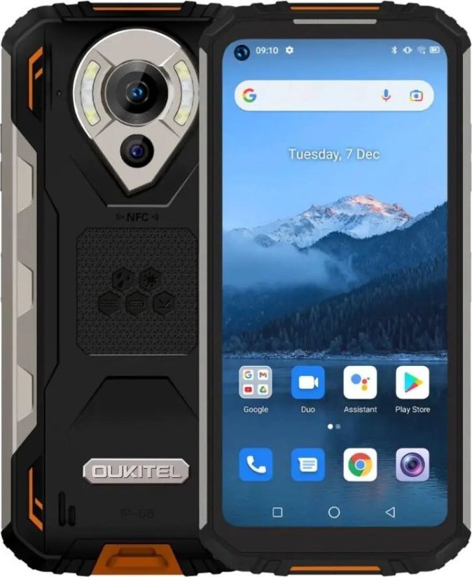 Oukitel WP16 8/128GB Čierno-oranžový  (WP16-OE/OL)