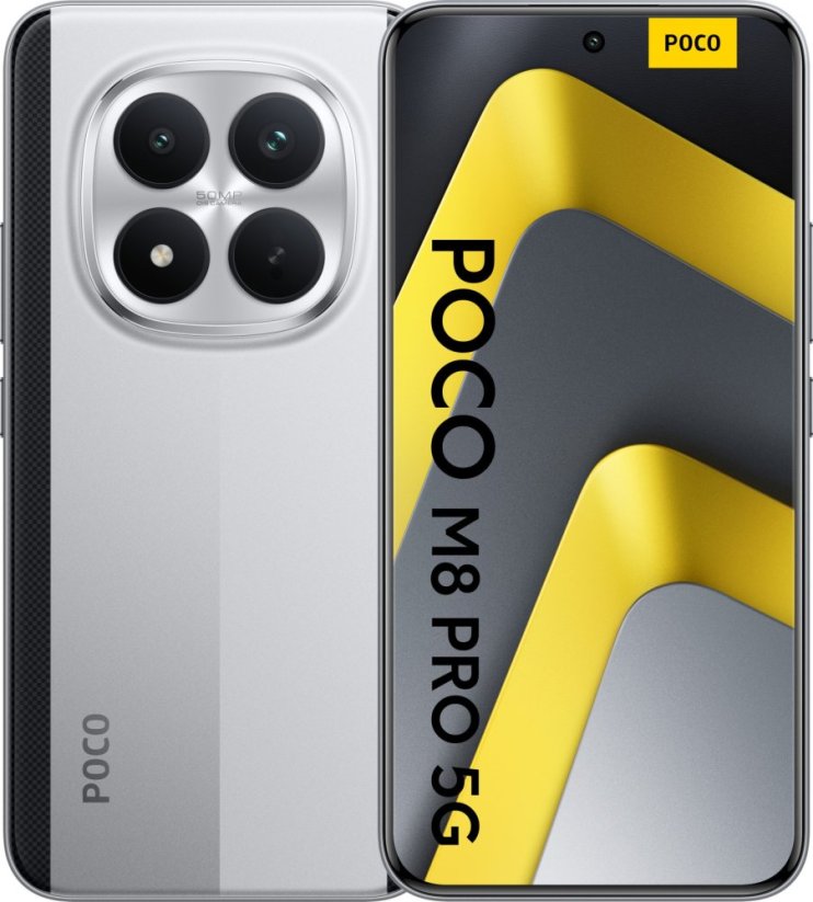 Xiaomi M8 Pro 5G 8/256GB strieborný  (72942)