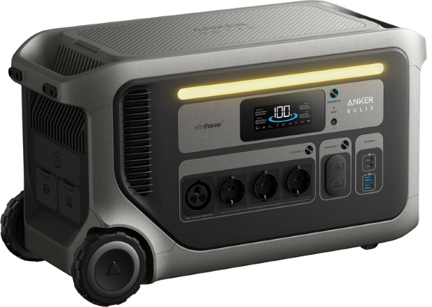 Anker Solix Portable Power Station, 3072 Wh, 3600 W | F3000 (A1782311)
