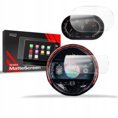GrizzGlass Folia matná GrizzGlass CarDisplay Protection do Mini Countryman 2 2021-2023 [2w1]