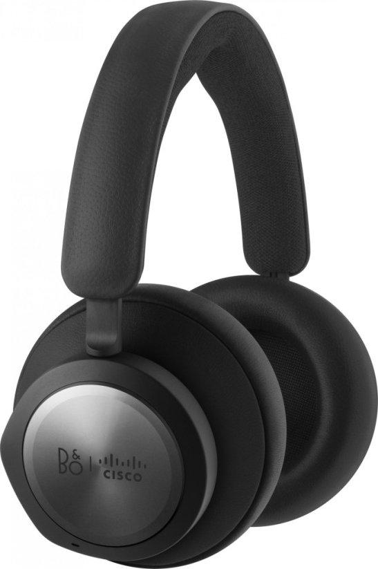 Bang & Olufsen Bang & Olufsen CISCO980 Kopfhorer, ohrumschliessend: - simultane Verbindung zu 2xBluetooth-Geraten, 1xUSBA, 3,5mm, - kabellos/-gebunden, aktive Rauschunterdruck., WebexCertified, - Anthrazit,Sprechen/Horen/Lade-Dauer:max.23Std/47Std/120min-furCi