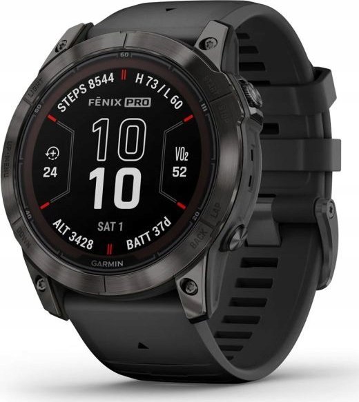 Garmin fenix 7X Pro Sapphire Solar čierny (010-02778-11)