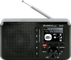Albrecht Albrecht DR 86 Seniorenradio Digitalradio DAB+ schwarz