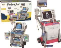 LeanToys Sada Malého Doktora Stetoskop Światła Ružový