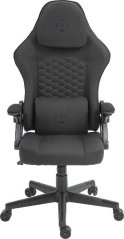 Deltaco DC130 Gaming Chair Soft Woven Mesh, black