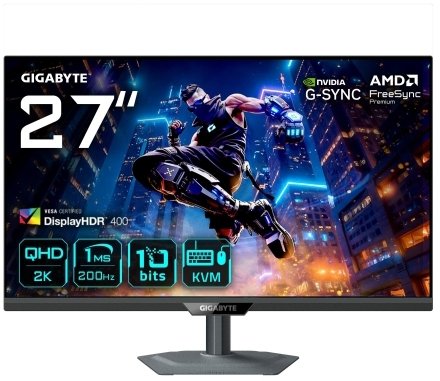 Gigabyte 27" LCD 2560 x 1440 pikseli Quad HD Native aspect ratio 16:9 LED Frokov (M27Q2 EK)