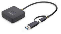StarTech STARTECH.COM USB-C i USB-A na M.2 NVMe Dock Adapter 10Gbps Tool-Free vonkajší M.2 NVMe SSD Reader B+M i M-Key