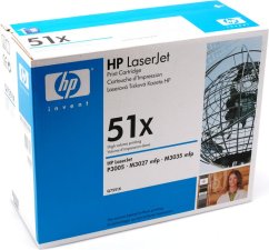 HP 51X Black Originál  (Q7551X)