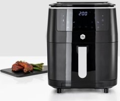 SEB OBH Nordica FW2018S0, Hot air fryer, 6.5 L, 8 person(s), 60 min, Single, Black