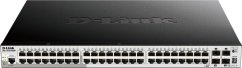 D-Link D-Link DGS-1510-52XMP 52-Port Gigabit Stackable PoE Smart Managed Switch including 4 10G SFP+, 370W PoE budget