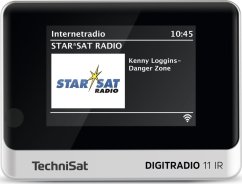 TechniSat Digitradio 11 IR DAB+ Tuner Čierny/strieborný