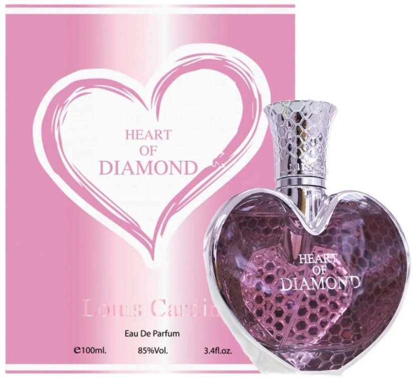 Louis Cardin Louis Cardin, Heart Of Diamond, Eau De Parfum, For Women, 100 ml For Women WOMEN
