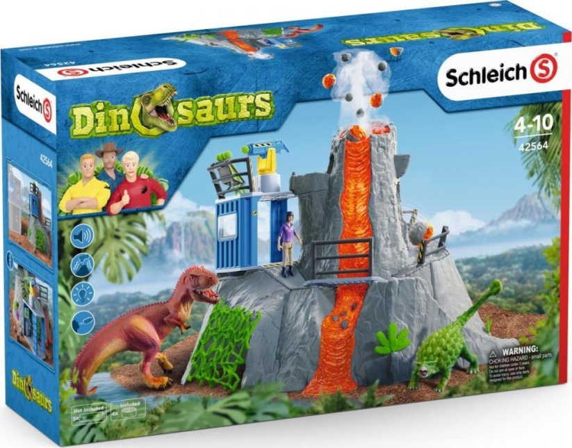 Schleich veľká EKSPEDYCJA NA WULKAN SLH42564
