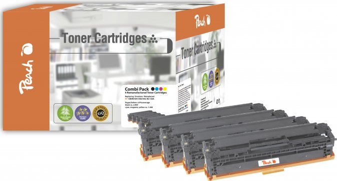 Peach Toner HP CB540-543 MultiPackPlus Retail Comp. - PT288