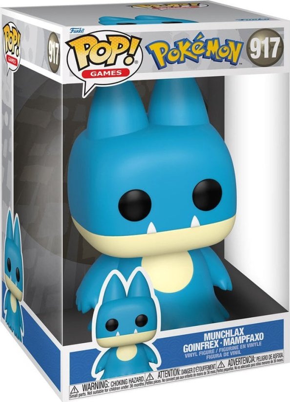 Funko Pop Funko POP Jumbo 10" Pokemon 917 Munchlax