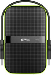 Silicon Power Armor A60 2TB čierno-Zelený (SP020TBPHDA60S3K)