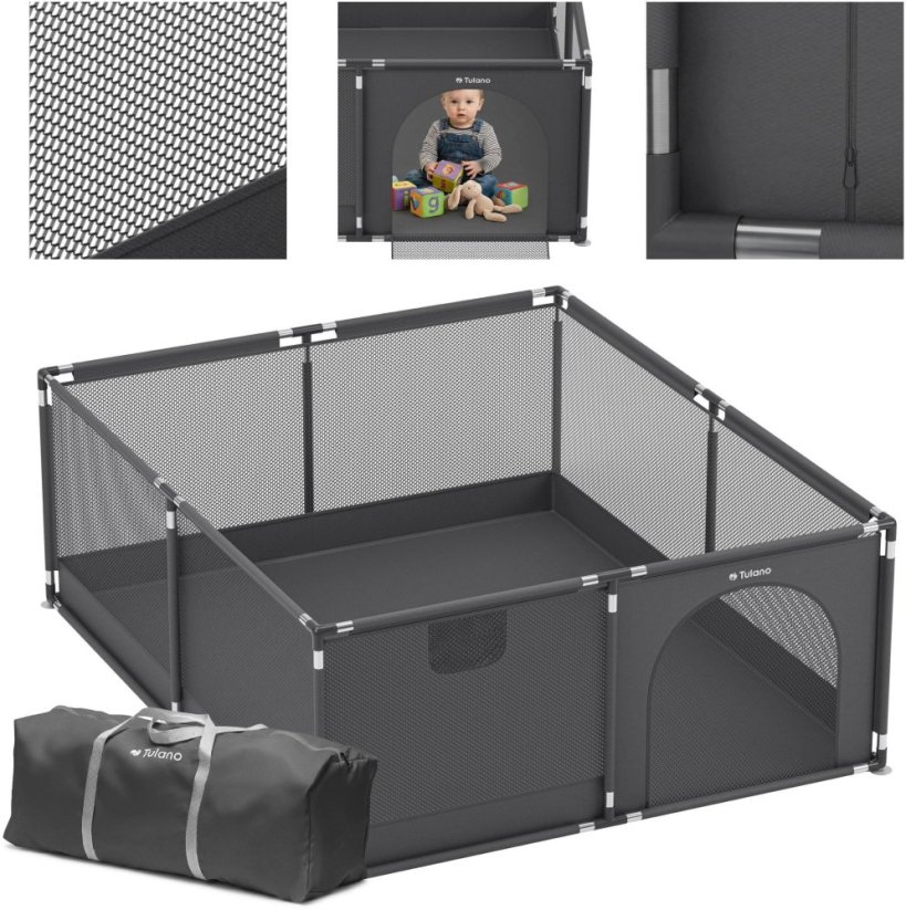 King Kids Kojec detský Cozy 25 Graphite - 150 cm (TN-COZY 25 GRAPHITE)