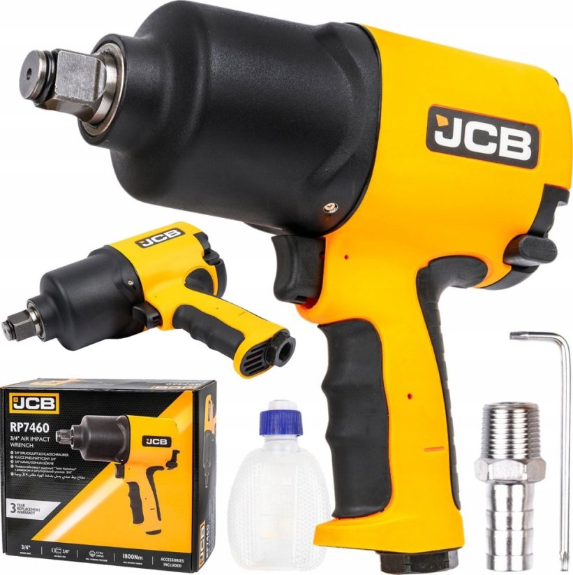Sourcing JCB PNEUMATIC WRENCH 3/4" 1800Nm