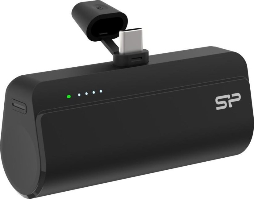 Silicon Power Powerbank QD50 5000mAh PD 2x USB-C Čierny