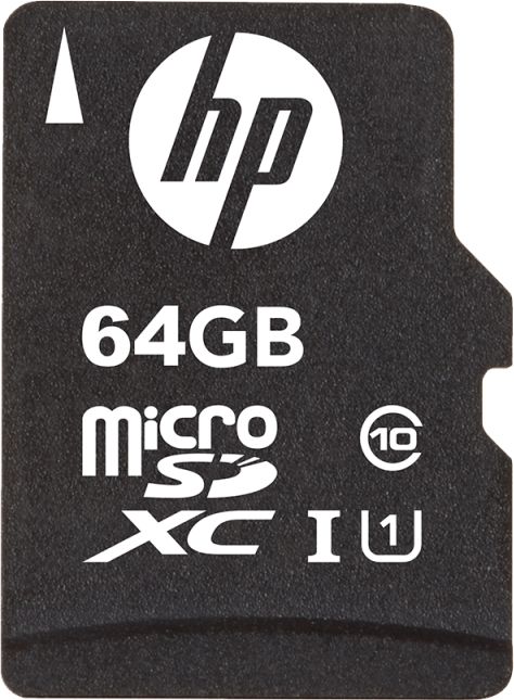 HP MicroSDXC 64 GB Class 10 UHS-I/U1  (SDU64GBXC10HP-EF)