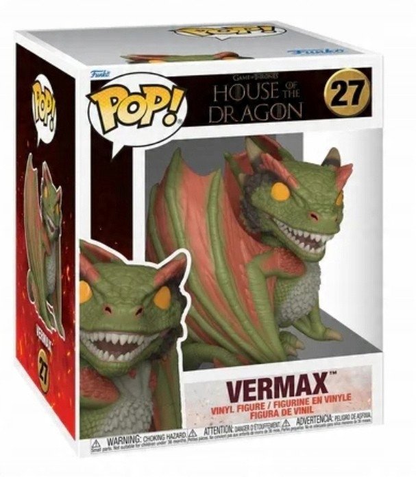 Funko Pop FUNKO POP! Super Vinyl Figure: Game of Thrones: House of the Dragon - Vermax