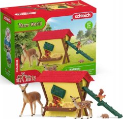 Schleich SCHLEICH FARM WORLD Feeding the Forest Animals