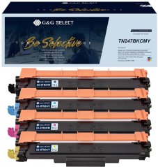 G&G Select Toner 4er Set do Brother TN-247CMYK BK/C/M/Y