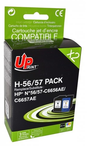UPrint Tintes kārtridžs UPrint HP 56/57 Multipaka