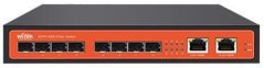 XXX_Planet Technology Corp (Planet) Wi-Tek WI-SG310F łącza sieciowe Nie zarządzany Gigabit Ethernet (10/100/1000) Čierny, Oranžový